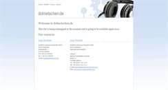 Desktop Screenshot of dolmetschen.de